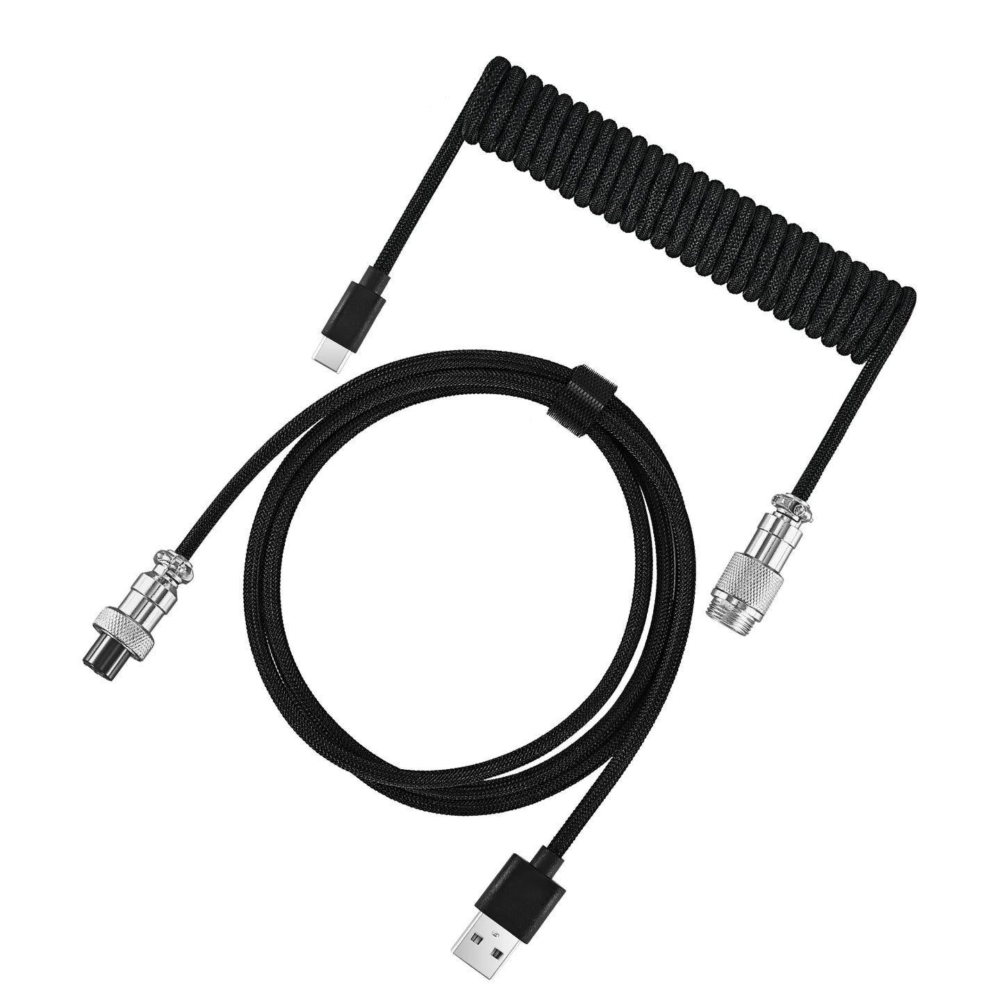 Mechanical Keyboard Coiled Cable