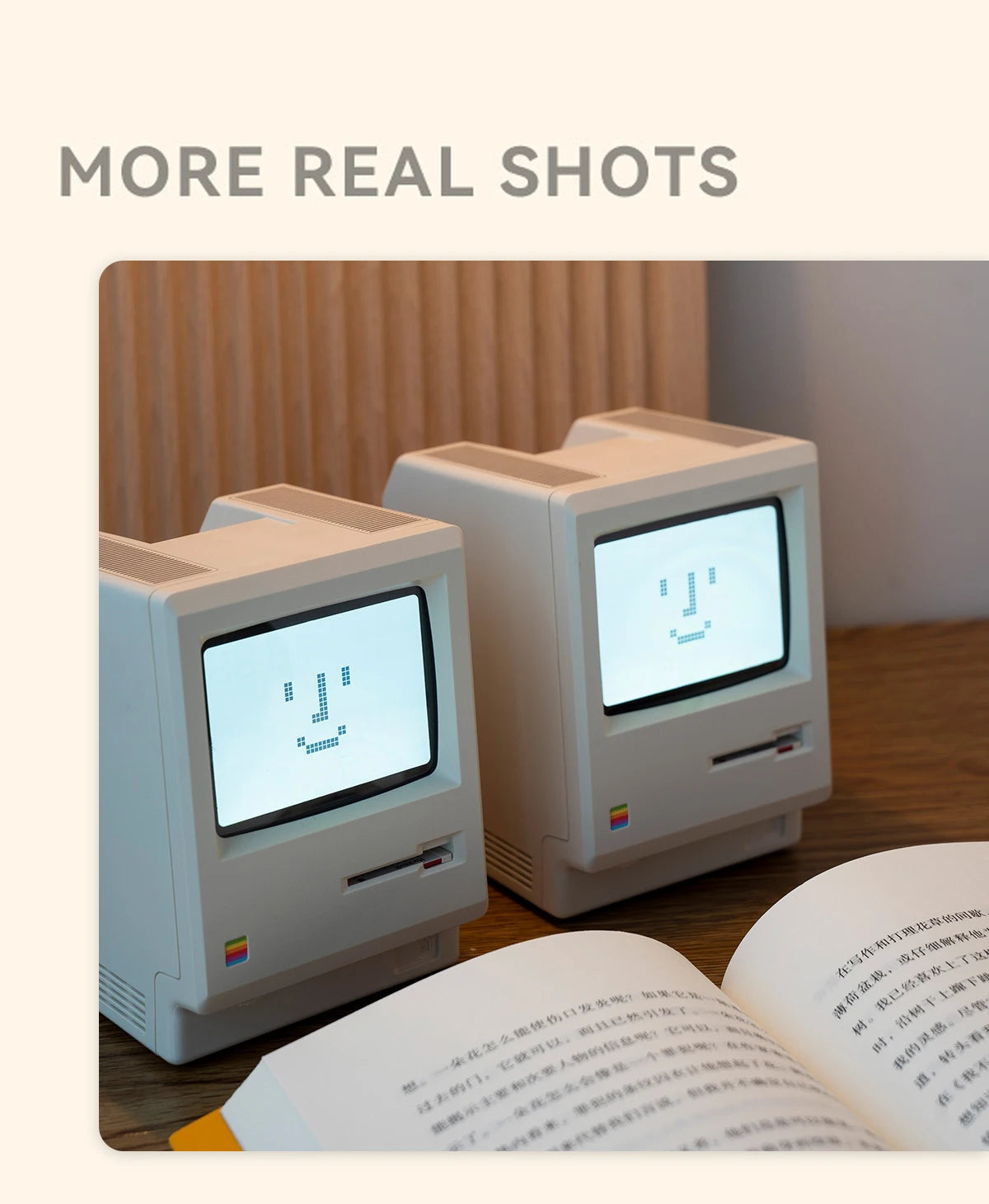 Retro Maclock Macintosh Alarm Clock