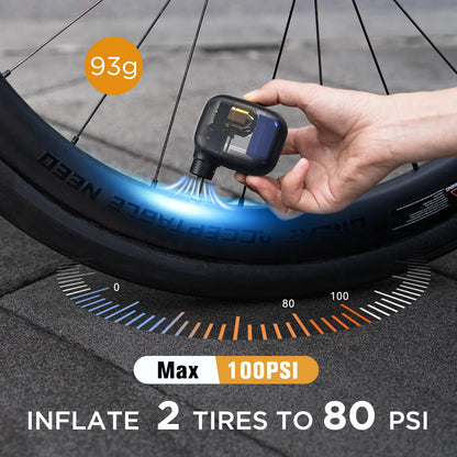 AIRBANK AS100 Mini Portable Bicycle Pump
