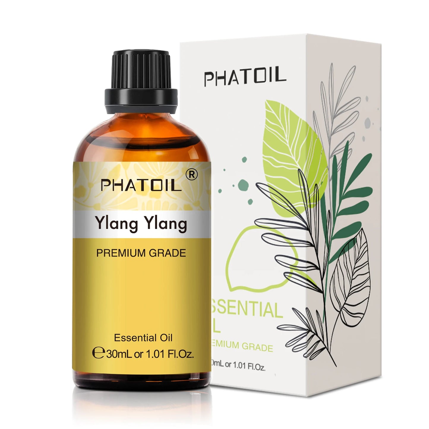 PHATOIL 30ml Pure Essential Oil – Multi-Use Aroma Oil for Diffusers, DIY & Wellness