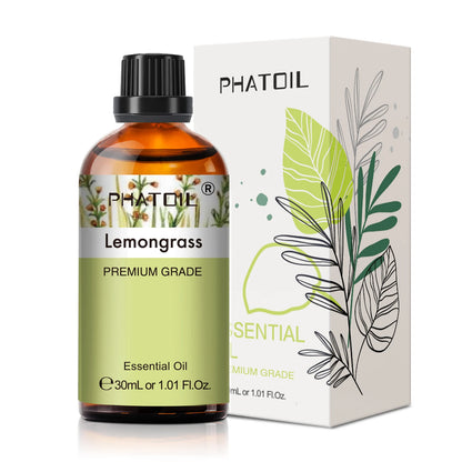 PHATOIL 30ml Pure Essential Oil – Multi-Use Aroma Oil for Diffusers, DIY & Wellness