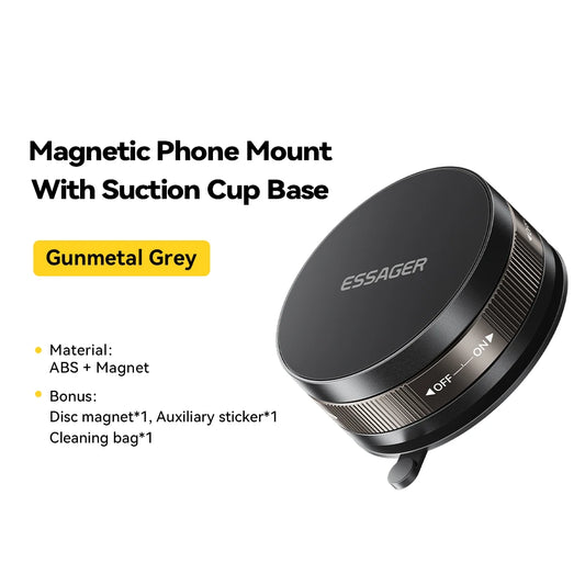 Essager Magnetic Suction Cup Phone Holder