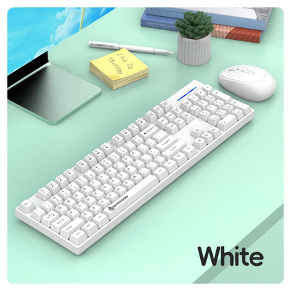 Shipadoo Wireless Keyboard and Mouse Combo