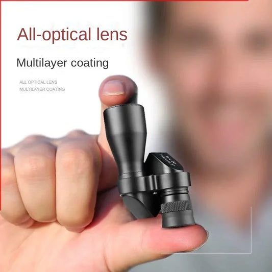 Portable high-definition monocular telescope