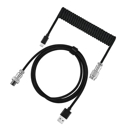 Mechanical Keyboard Coiled Cable