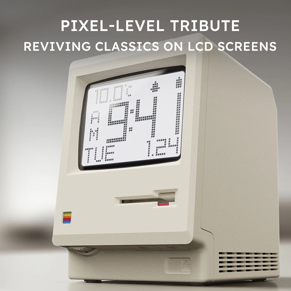 Retro Maclock Macintosh Alarm Clock