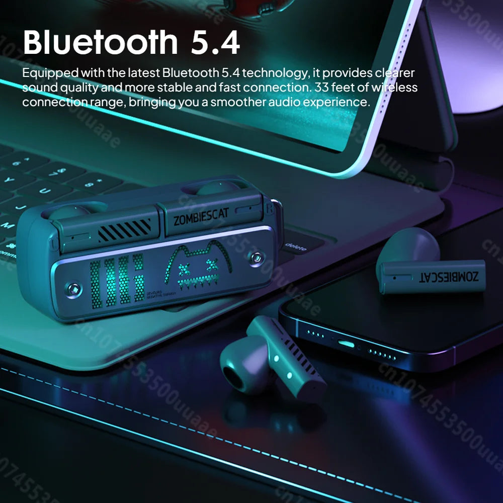 Zombies Cat B8 TWS Wireless Earbuds