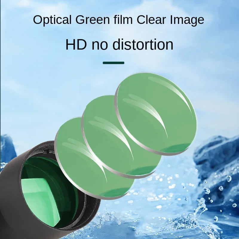 Portable high-definition monocular telescope
