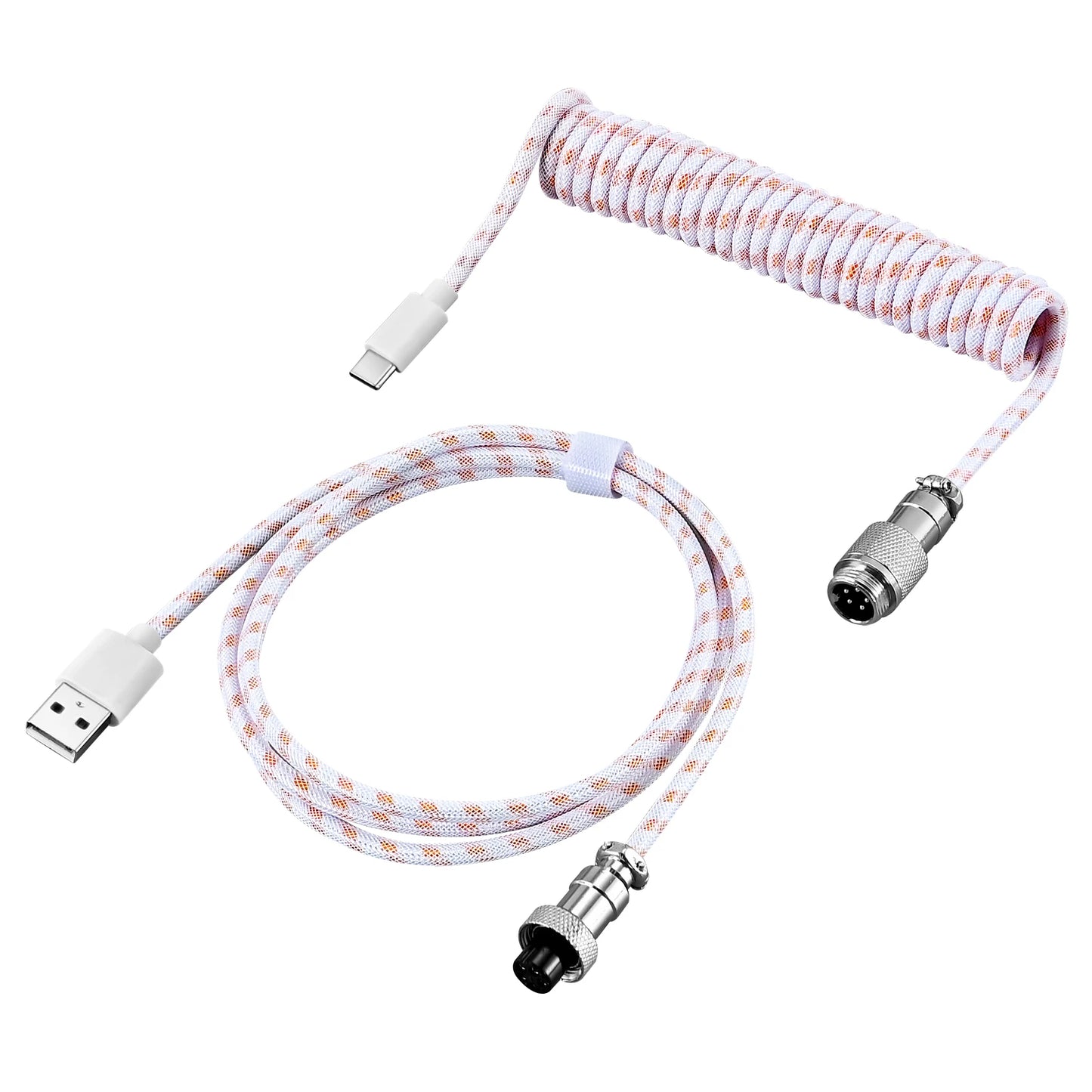 Mechanical Keyboard Coiled Cable