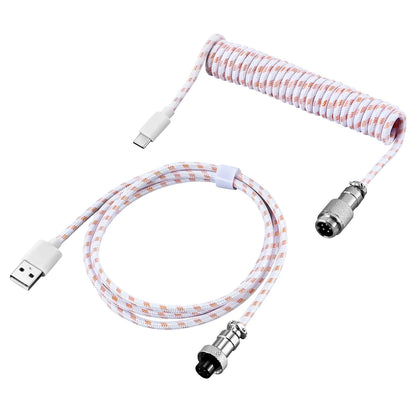 Mechanical Keyboard Coiled Cable