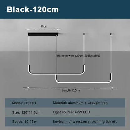 BlackLine Pendant Light