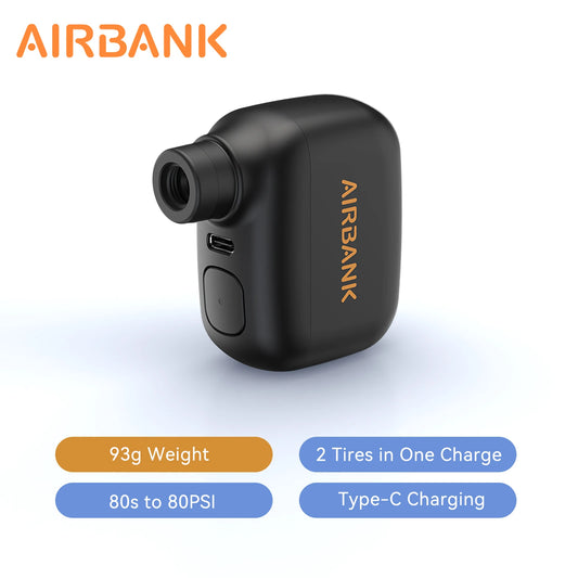 AIRBANK AS100 Mini Portable Bicycle Pump