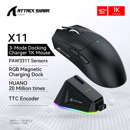 Attack Shark X11/X11SE Gaming Mouse