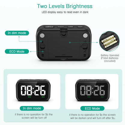 ORIA Magnetic Digital Timer – Countdown & Count Up