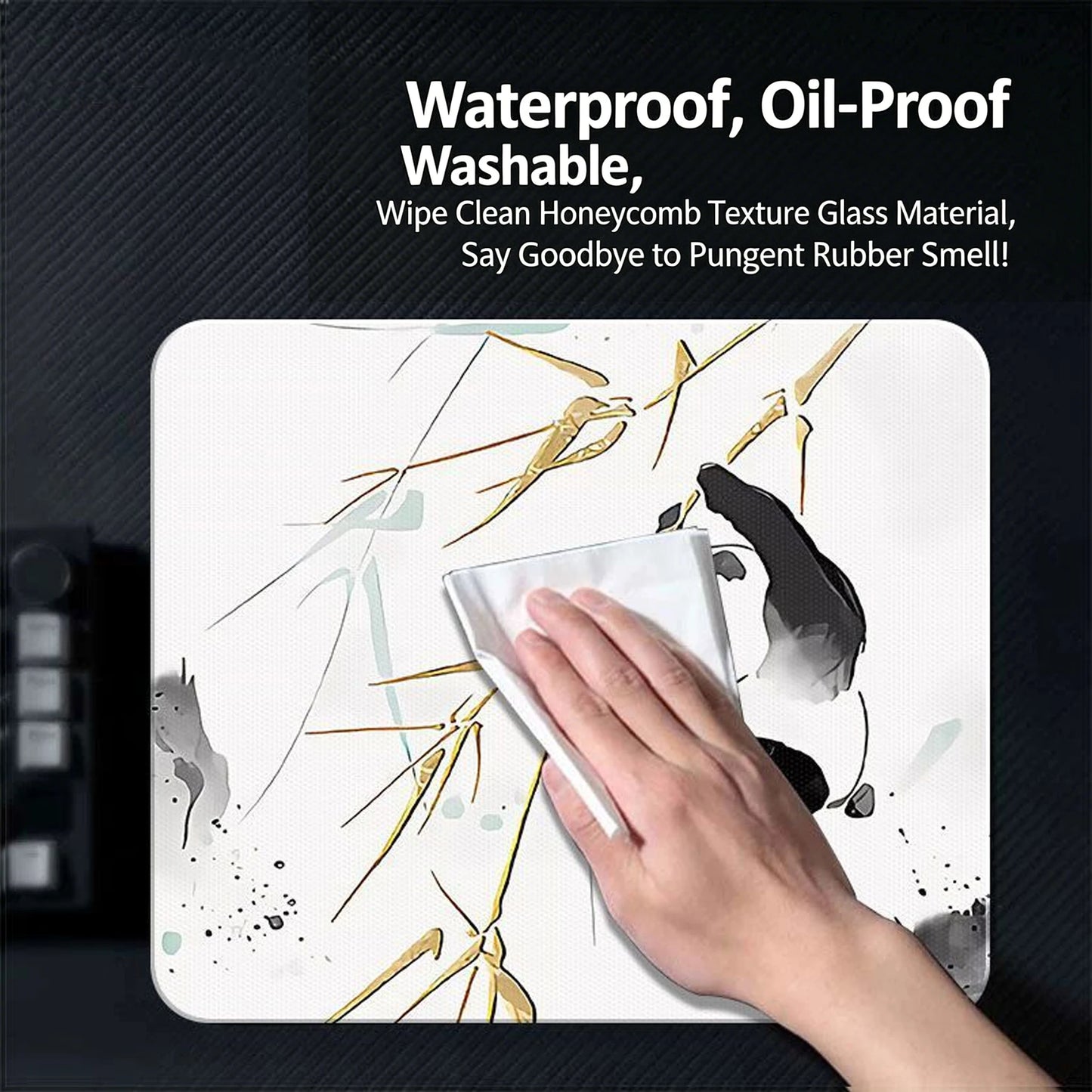 YUME Glass Mouse Pad