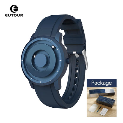 EUTOUR E024 Magnet Watch – Classic Quartz
