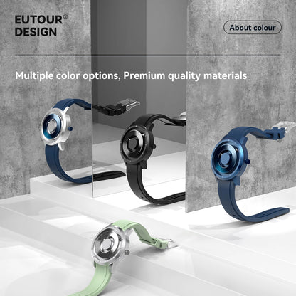 EUTOUR E024 Magnet Watch – Classic Quartz