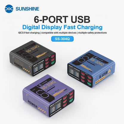 SUNSHINE QC3.0 fast Charging Compatible with Multiple Devices