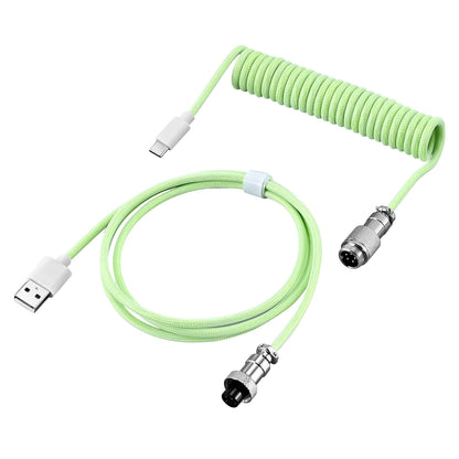 Mechanical Keyboard Coiled Cable
