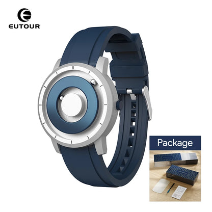 EUTOUR E024 Magnet Watch – Classic Quartz