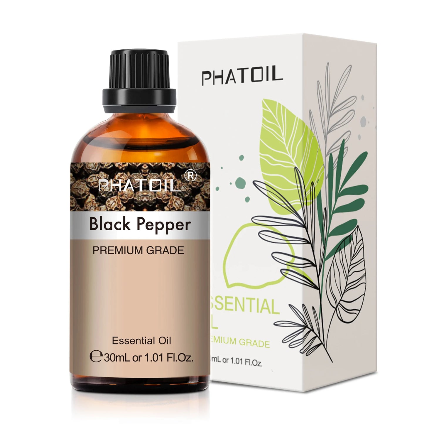 PHATOIL 30ml Pure Essential Oil – Multi-Use Aroma Oil for Diffusers, DIY & Wellness