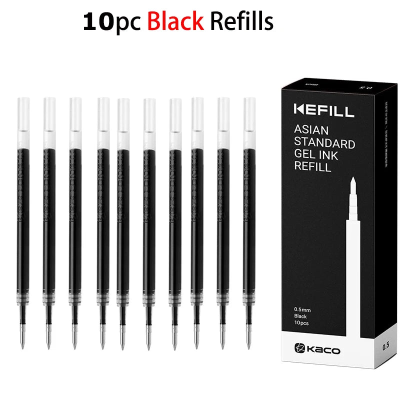 KACO Gel Pens – Press Signature Pen with Metal Clip