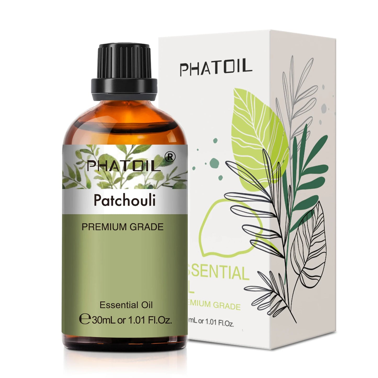 PHATOIL 30ml Pure Essential Oil – Multi-Use Aroma Oil for Diffusers, DIY & Wellness