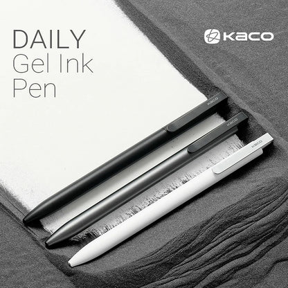KACO Gel Pens – Press Signature Pen with Metal Clip
