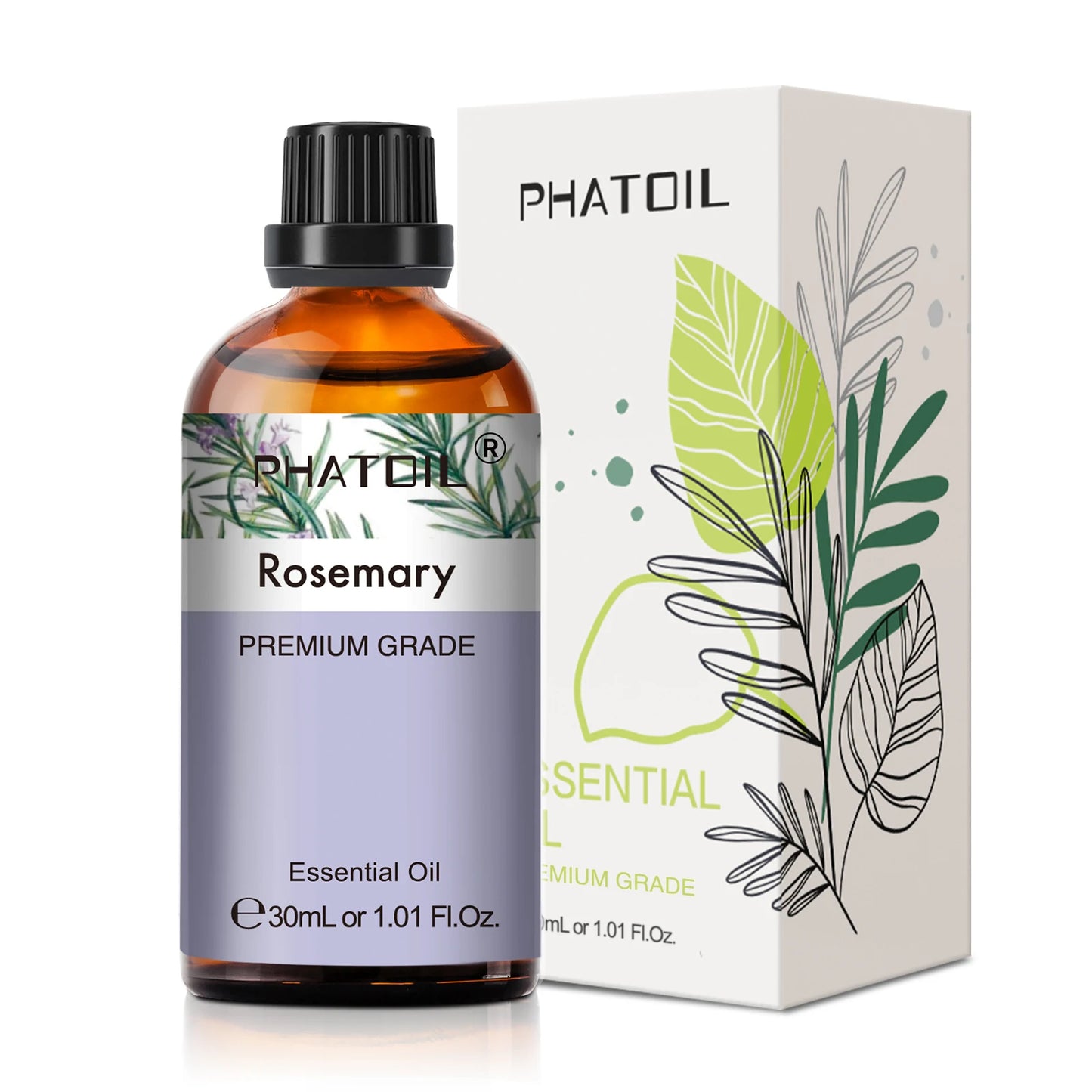 PHATOIL 30ml Pure Essential Oil – Multi-Use Aroma Oil for Diffusers, DIY & Wellness