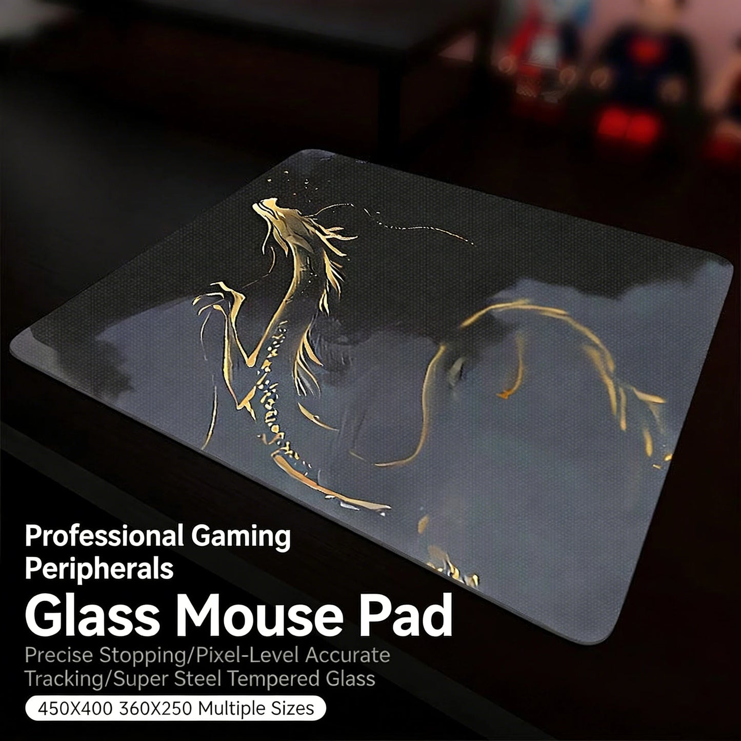 YUME Glass Mouse Pad