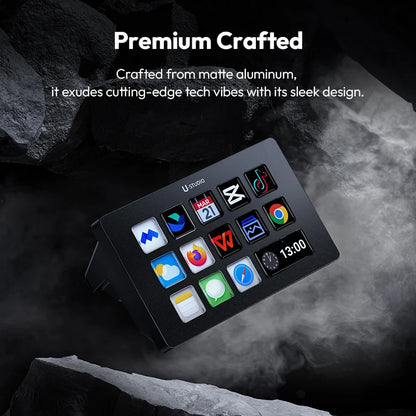 D200 Stream Deck – 13-Key LCD Macro Controller