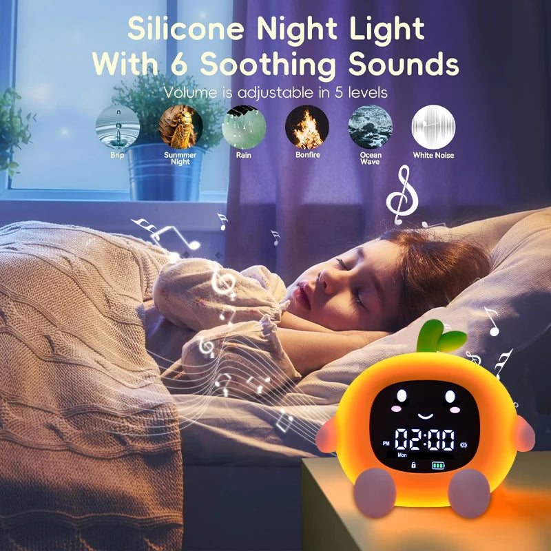 FruitGlow Clock