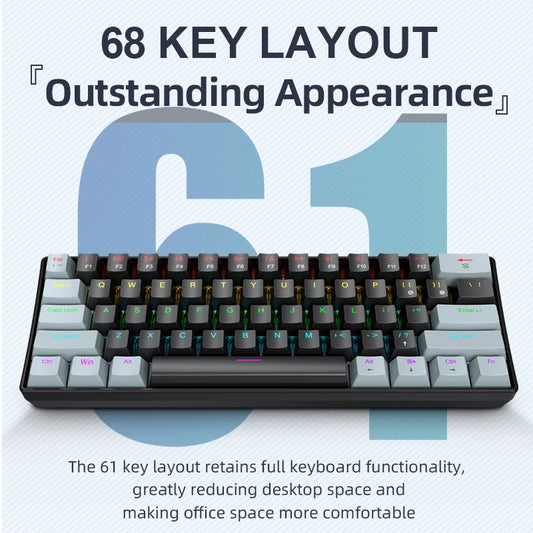 APAYADO K61 Mechanical Keyboard