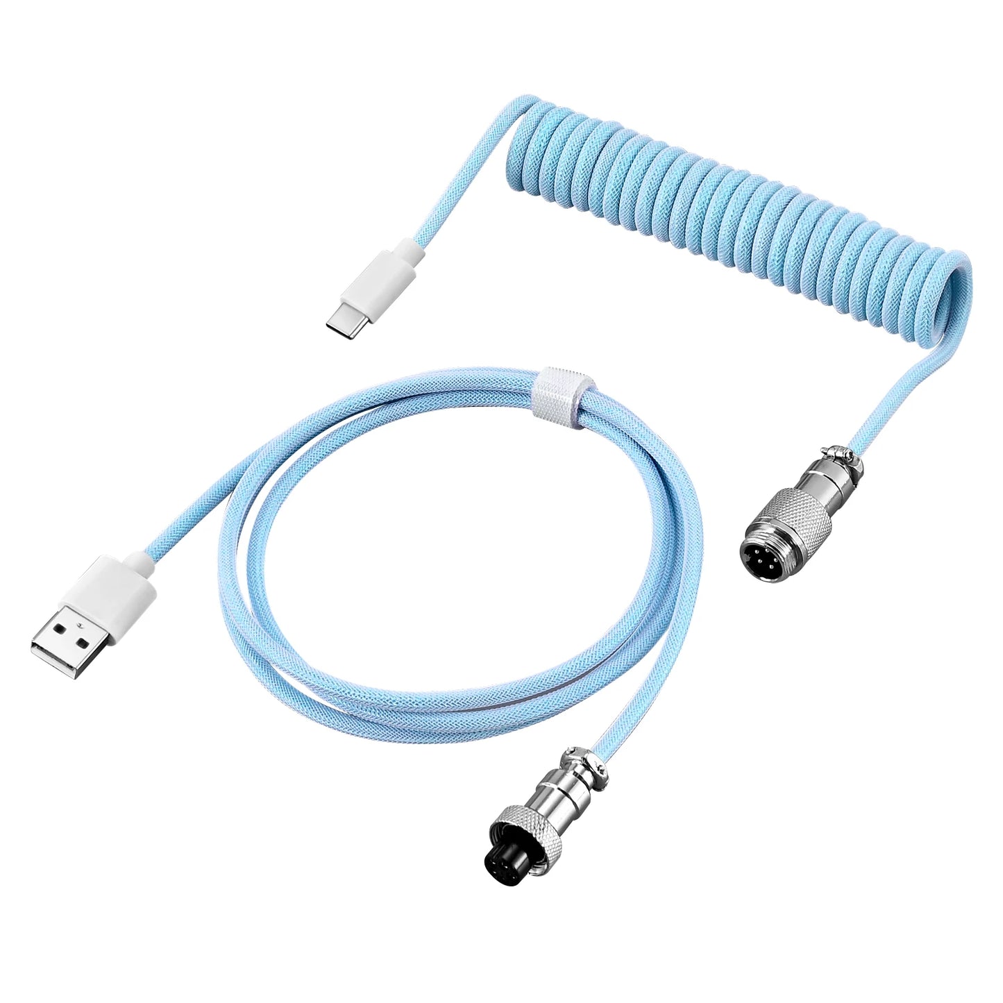Mechanical Keyboard Coiled Cable