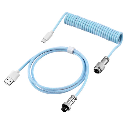 Mechanical Keyboard Coiled Cable