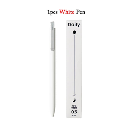 KACO Gel Pens – Press Signature Pen with Metal Clip