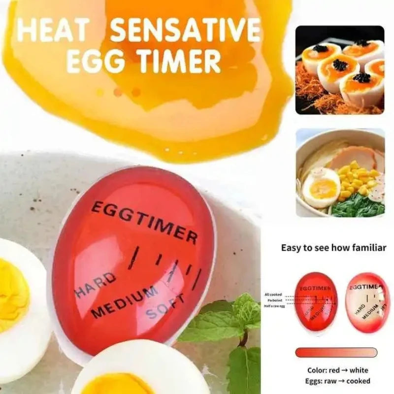Egg Timer for Kitchen – Heat-Sensitive