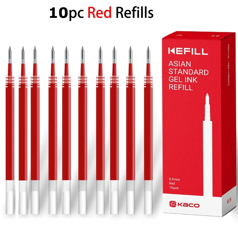 KACO Gel Pens – Press Signature Pen with Metal Clip