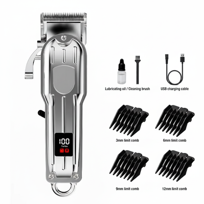 Hair clipper with accessories