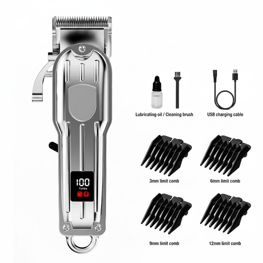 Hair clipper with accessories